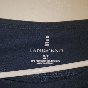 Lands' End Navy Top